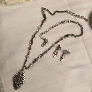 Brighton earring & necklace set